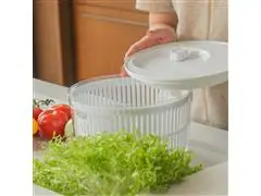 Secador de saladas OU 5,5L Clear Fresh Branco - 4