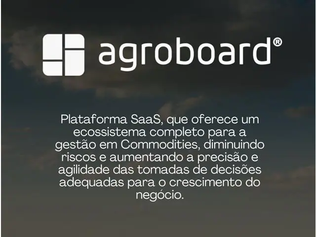 Gestão de Commodities - SaaS