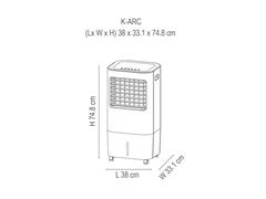 Enfriador de Aire KALLEY K-ARC Blanco - 4