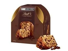 Combo 3 Unidades Panettones Lindt Gotas de Chocolate Amargo 400G - 1