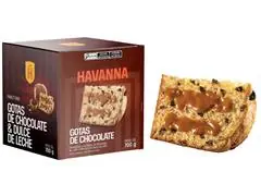 Panettone Havanna Gotas de Chocolate Recheado de Doce de Leite 700g - 0