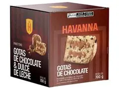 Panettone Havanna Gotas de Chocolate Recheado de Doce de Leite 700g - 2