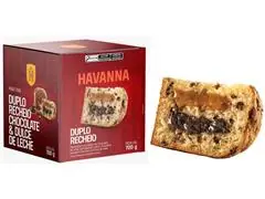 Panettone Havanna Duplo Recheio Chocolate e Doce de Leite 700G - 0