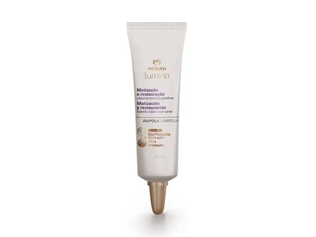 Ampola Matização e Restauração Natura Lumina 20ml