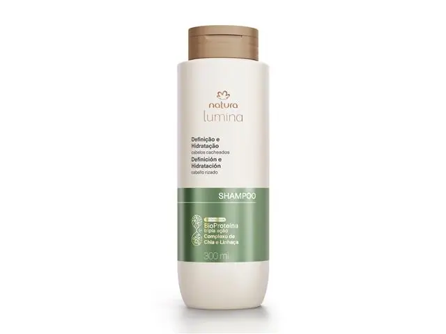Shampoo Cremoso Definição Cabelos Cacheados Natura Lumina 300ml
