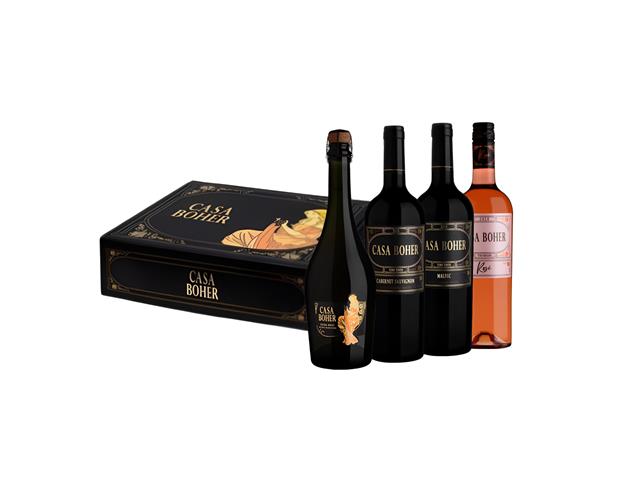 Set Box de Regalo Casa Boher x 4 Botellas