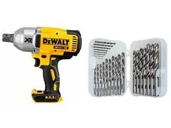 Chave de Impacto Dewalt 3/4" + Jogo de Brocas HSS Tramontina 25 Peças