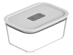 Pote de Vidro Hermético OU Fresh Lock Branco 725ml - 0