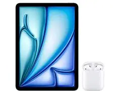 iPad Air Apple WiFi/Celular 128GB Azul + Apple AirPods 2Gen