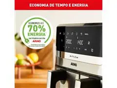 Fritadeira Airfryer Arno Dual 5,2L+3,1L Inox Digital 1800W AFD2 - 5