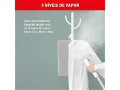 Vaporizador Arno Steam Home Higieniza 1830W Branco e Cinza US32 - 6