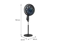 Ventilador de Coluna 40cm Arno X-TREME 9, 9 PÁS, 160W VE9C - 7