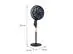 Ventilador de Coluna 40cm Arno X-TREME 9, 9 PÁS, 160W VE9C - 7