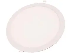 Plafon LED Tramontina Redondo de Embutir 18W 6500K Luz Branca - 0