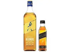 Compre Whisky Johnnie Walker Blonde 750ml e Ganhe 1 Black Label 50ml