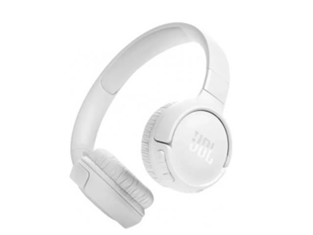 JBL Audífonos con Micrófono Tune 520BT, Bluetooth, Inalámbrico, Blanco