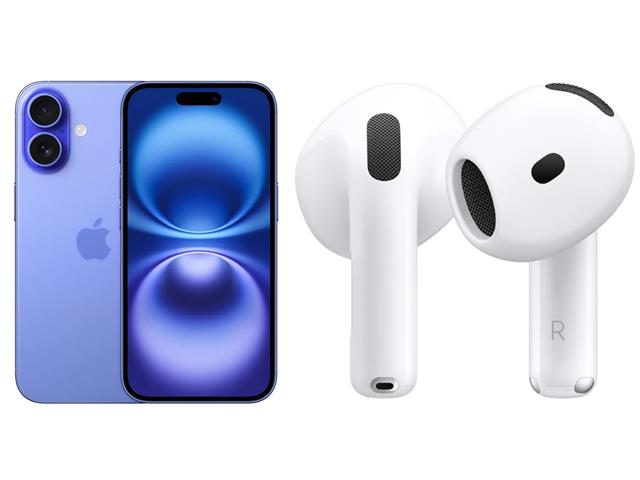 iPhone 16 256GB + AirPods 4