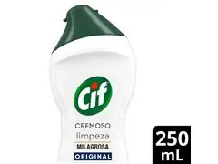 CIF Cremoso Limpeza Milagrosa Remove 100% da Sujeira 250ML - 1