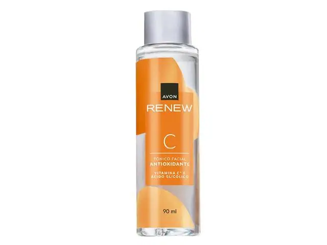 Tônico Facial Antioxidante Avon Renew Tonic Vitamin C 90ml