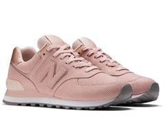 New Balance Women's 574 Pink - 0