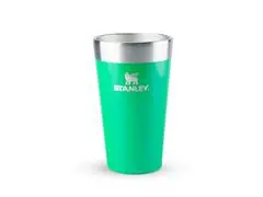 Copo Térmico de Cerveja sem Tampa Stanley Verde Carnaval 473ML