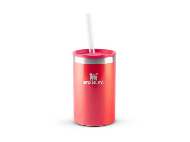 Porta Lata CanCooler Térmico com Tampa Stanley Vermelho Carnaval 296ML