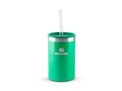 Porta Lata Can Cooler Térmico com Tampa Stanley Verde Carnaval 296ML - 0