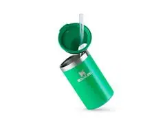 Porta Lata Can Cooler Térmico com Tampa Stanley Verde Carnaval 296ML - 3