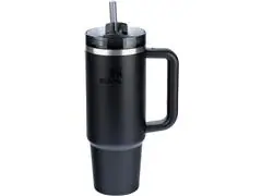 Copo com Canudo Stanley Quencher 2.0 Black 1,180 Litros