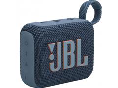 JBL Bocina Portátil GO 4, Inalámbrico, 4.2W RMS, Azul - 0