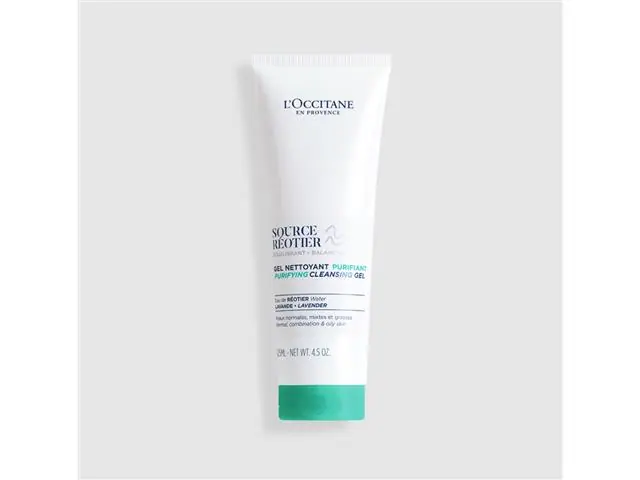 Gel de Limpeza Facial L'Occitane en Provence Source Réotier 125ml