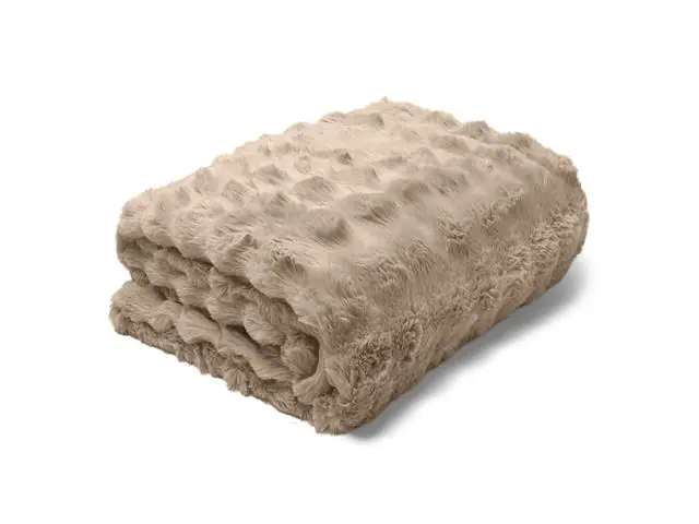 Manta Queen Buettner Aspen Bubble Rabbit Bege