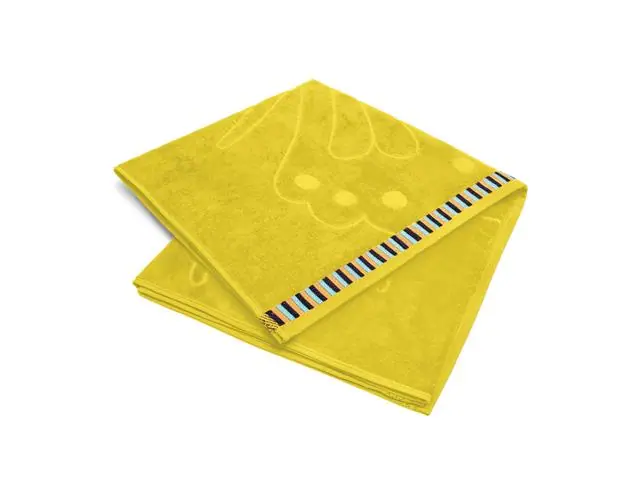 Toalha Buettner Borboleta Praia 81x150 amarelo polén