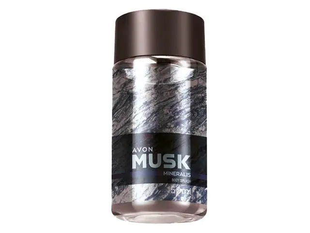 Body Splash Avon Musk Mineralis 150ml
