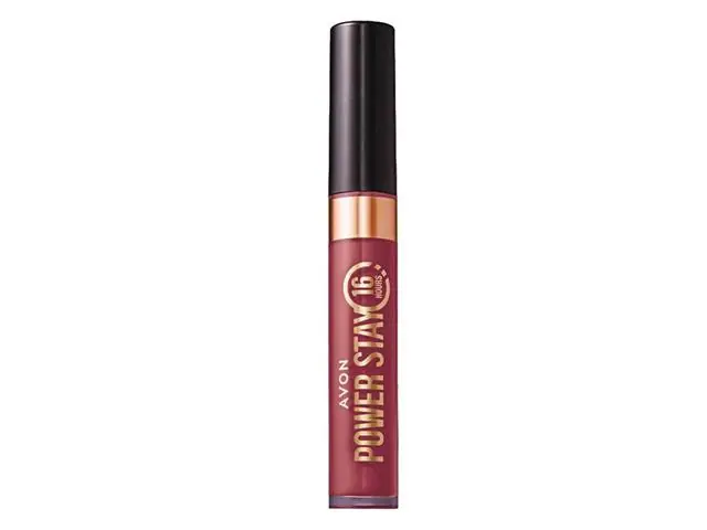 Batom Líquido Matte Avon Power Stay 16h Nude Malva