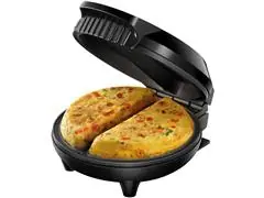 Omeleteira Pratic Omelet II Mondial Preto/Inox 800W 110V - 1