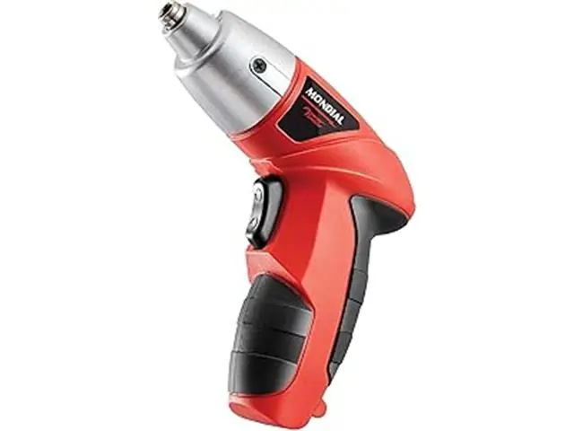 Parafusadeira Recarregável Mondial 4,8v Bivolt