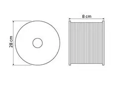 Corda Trançada PET 4 mm x 220m Tramontina Master - 1