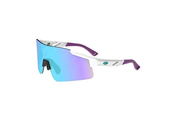 Óculos de Sol Mormaii Grand Tour 3 Branco Brilho/L Azul Revo Ice