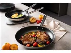 Frigideira Tramontina Professional Rasa em Aço Inox 1,1 L - 4