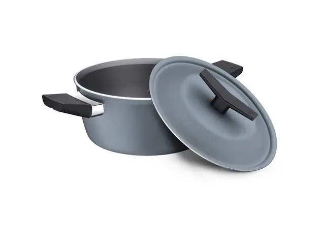 Caçarola Tramontina Spezia Induction Alumínio Antiaderente Azul 24cm