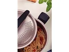 Espagueteira Tramontina Milazzo Antiaderente Amêndoa 22 cm - 7