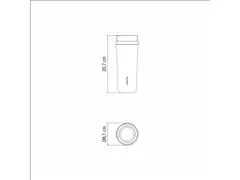 Copo Térmico Tramontina 460 ml Inox com Bocal 360° - 8