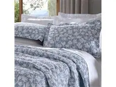 Colcha Buettner Bouti Cenário Tales Azul Casal 2,20x2,40 - 1