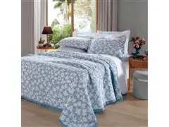 Colcha Buettner Bouti Cenário Tales Azul King 2,60x2,80 - 1