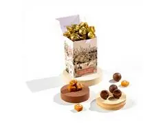 Caixa Bombom Chocolate ao Leite com Recheio de Caramelo Salgado 132g - 1