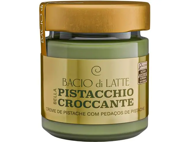 Creme Bella Pistacchio Crocante Bacio di Latte 250G