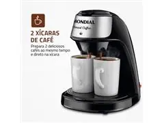 Cafeteira Elétrica Mondial C-42-2X-BI Smart Coffe Preta 110V - 1