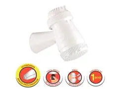 Ducha Elétrica Tramontina 3 Temperaturas 5500 W 110 V Branca - 1