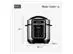 Panela de Pressão Elétrica Mondial, Master Cooker 700W 3L Preto 110V - 8